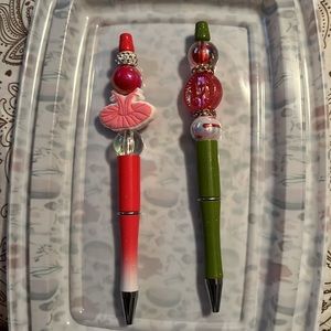 Beautiful beaded pens